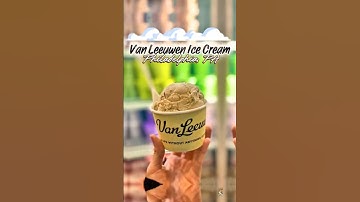 Craft Ice Cream Worth the Line 🍨✨ | Van Leeuwen Philly #youtubeshorts  #shorts  #shortvideo