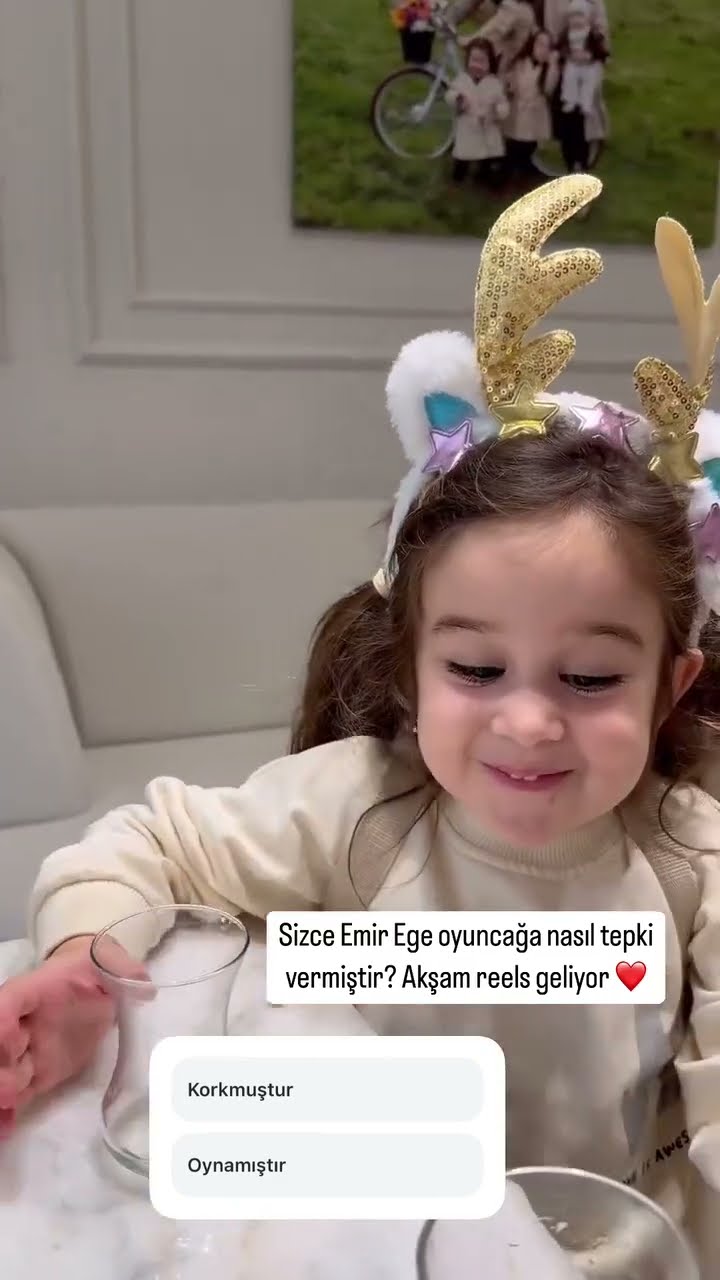 Sizce Emir Ege oyuncağa nasıl tepki vermiştir ❤️