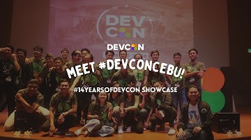 Meet #DEVCONCebu! | #14YearsOfDEVCON Showcase