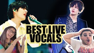 Kim Taehyung (BTS V) - Best Live Vocals (REACTION) BEST VOCALS EVER!