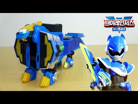ミニフォース レオブルズV Mini Force V-Rangers MINI LEOBULLS-V Ranger Transformer
