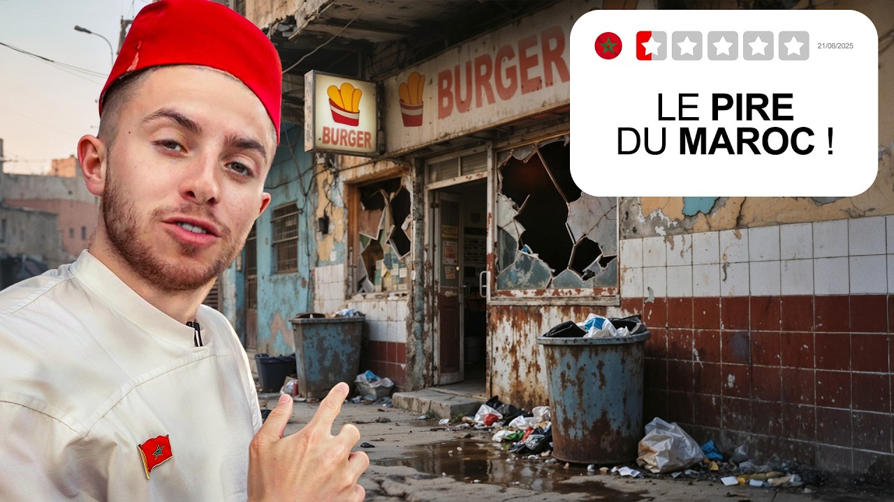 J’AI TESTÉ LES FAST-FOOD MAROCAINS ! (du pire au meilleur)