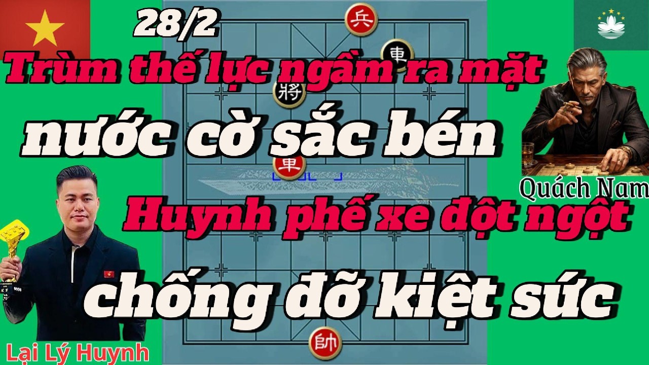 trùm thế lực ngầm ra mặt ,nước cờ sắc bén ,Huynh phế xe đột ngột ,chống đỡ kiệt sức