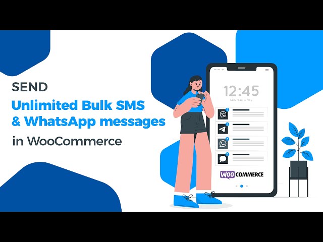 Send Unlimited Bulk SMS & WhatsApp messages in WooCommerce  | Ultimate SMS & WhatsApp Notifications