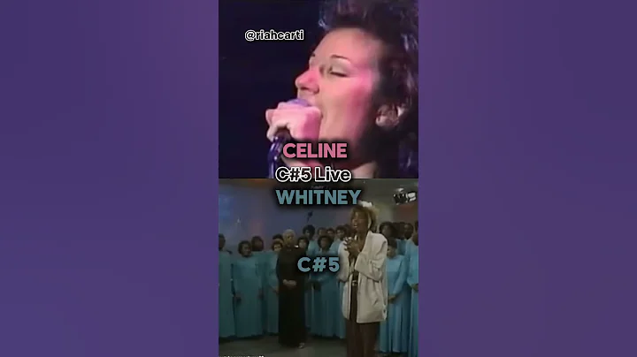 Legends Hitting C#5 😍😍 #whitneyhouston #celinedion #vocalbattle #vocals #singing