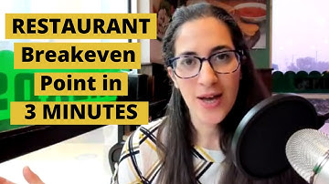CALCULATE Restaurant Break-Even Point in LESS than 5 minutes!