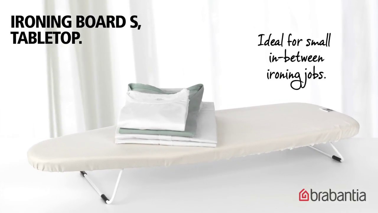 Ironing Board Tabletop S 95 X 30 Cm Brabantia Youtube