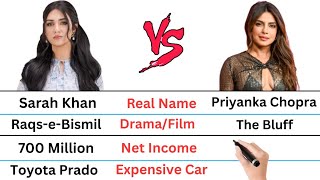 Sarah Khan VS Priyanka Chopra | Which One Is Your Favorite😻❤️‍🔥
