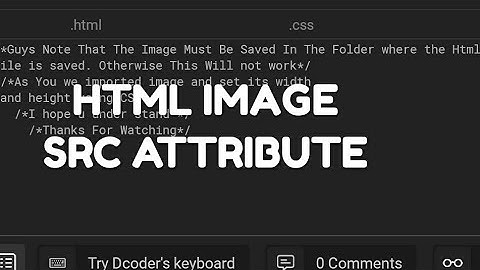 HTML IMG SRC Attribute and Resize Using CSS #miniwebtutorial