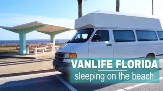 Camping on the BEACH in the FLORIDA PANHANDLE // Vanlife USA Road Trip-Ep.12