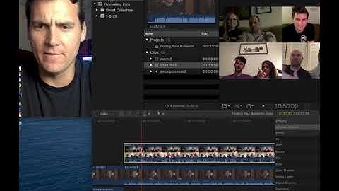 How to Sync a Zoom Recording & Camera Footage in FCPX & fix audio drift