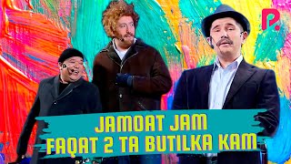 Dizayn jamoasi - Jamoat jam faqat 2 ta butilka kam