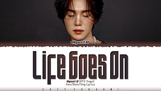 Agust D - 'Life goes on' Lyrics [Color Coded_Han_Rom_Eng] Resimi