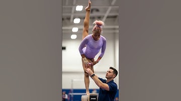 Male Coach: The Edge of Flexibility: Assisting a Perfect 180-Degree Split