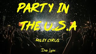 Top Music 2021 | Miley Cyrus - Party In The U.S.A. (Lyrics) 
