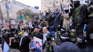 حفل تأبين الشهيد أمير أبو خديجة في مدينة طولكرم