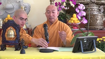 Thầy Thích Tuệ Giác   Giảng . Phật Dạy La Hầu La Tại Thiền Viện Chân Giác Garden Grove,