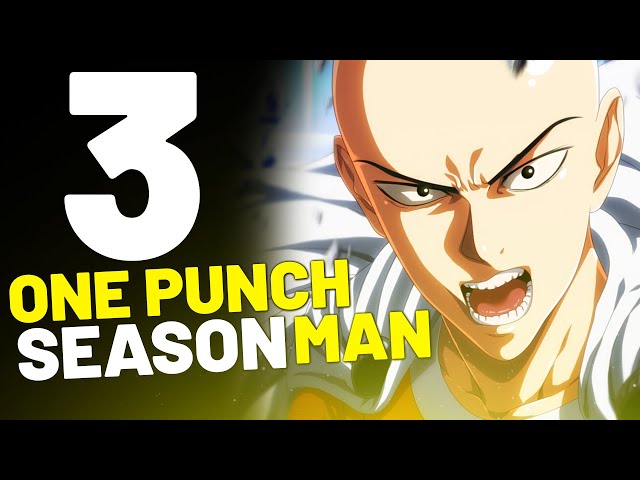 One Punch Man Season 3 Trailer Release Date Situation! 