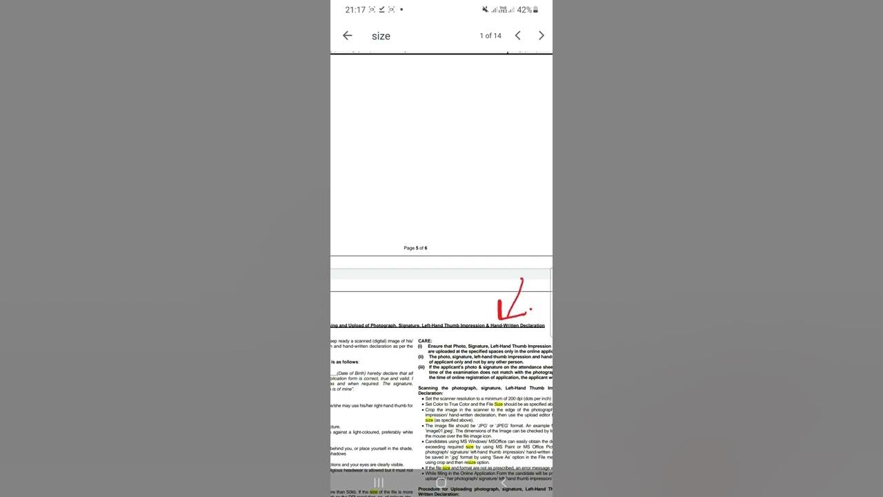 How to write sbi po 2022 handwritten declaration youtube