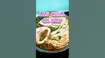 Lẩu cá bớp đón giản, dễ nấu