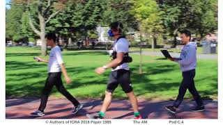 Autonomous and Portable Soft Exosuit for Hip Extension Assistance with Online Walking and Running De