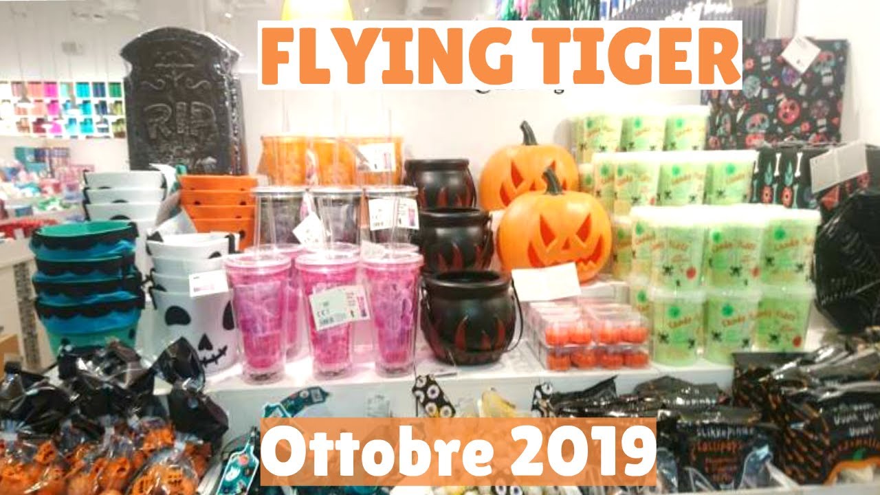 HAUL FLYING TIGER - HALLOWEEN Collezione Ottobre 2019 #2 - YouTube