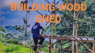 Building Wood Shed