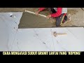 Cara atasi lantai granit yang KOPONG