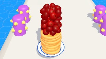 Pancake Run - All Levels Gameplay (Level 21-24)