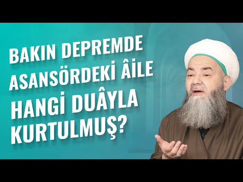 Bakın Depremde Asansördeki Âile Hangi Duâyla Kurtulmuş?