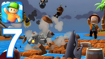 Stumble Guys - Gameplay Walkthrough Part 7 - Map Clash (iOS, Android)