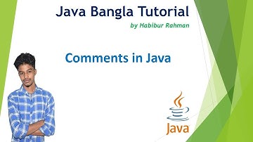 Comments in Java 6.|Java Bangla Tutorial|Habibur Rahman