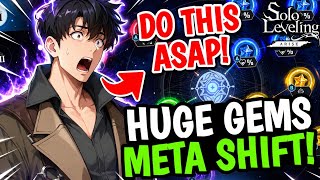 Alert Updated Gem Meta Guide Do This Now Or Miss Huge Damage - Solo Leveling Arise