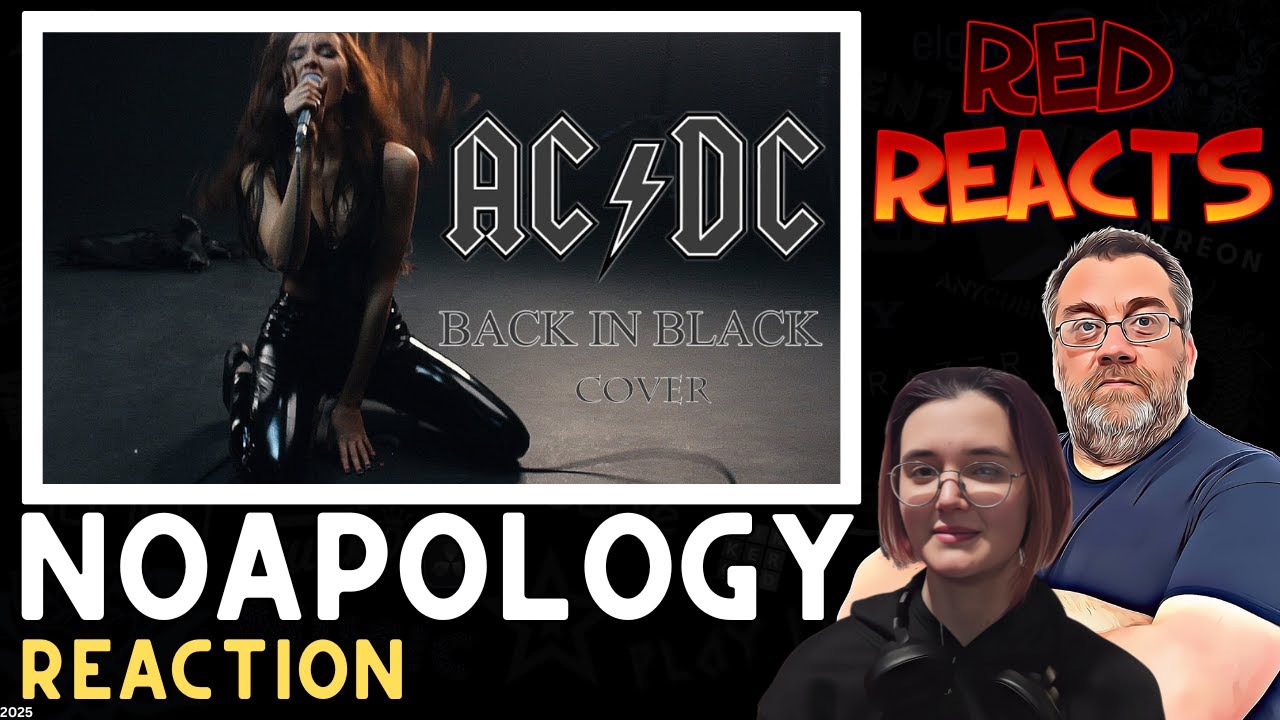 Red Reacts | Reaction To Noapology | Back in Black (AC/DC Cover