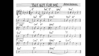But not for me - play along - backing track (Bb key score trumpet/tenor sax/clarinet)