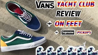 yacht club vans on feet