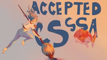 2021 CSSSA Application (Accepted!)