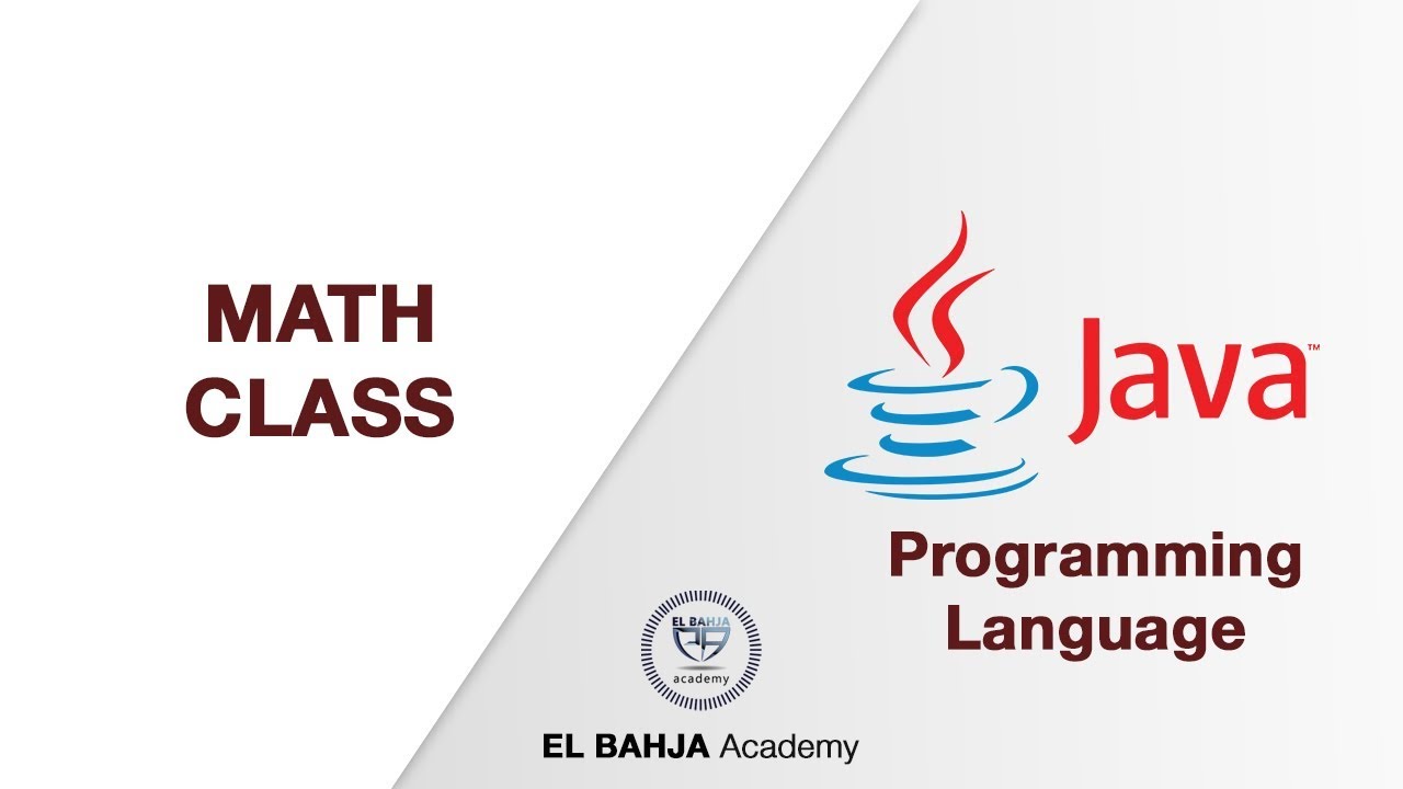 17 - Math Class : Java (Darija) - YouTube