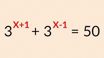 Germany | A Nice Exponential Algebra Problem | Find X
