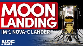 Nova C (IM-1) Lands on the Moon