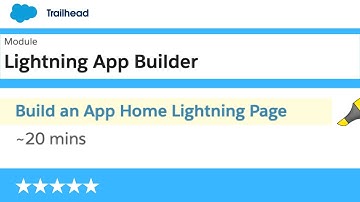 Build an App Home Lightning Page (Hands-on challenge) | Lightning App Builder | Salesforce Trailhead