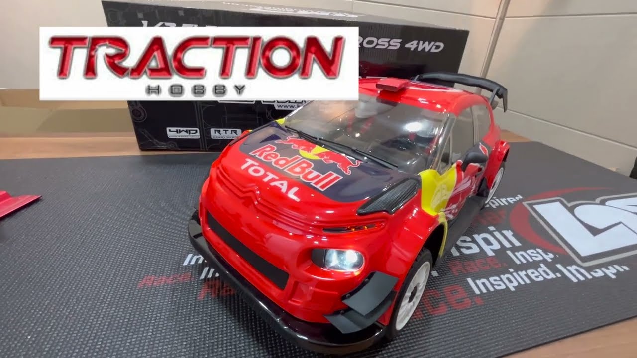트랙션하비 WRC C3 렐리 1/7 스케일 RC카 언박싱!