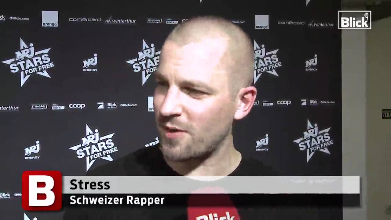 Rapper Stress: Der grosse Star am «Energy Stars for free» - YouTube