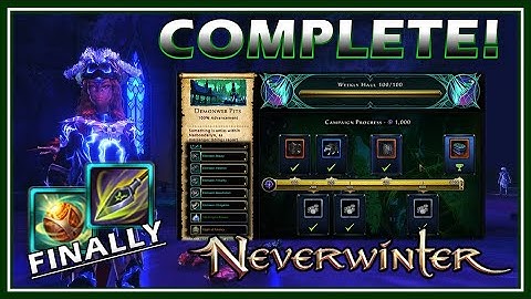 100% Demonweb Pits! NEW Mythic Ring Pack + UNLOCK Realm Engine & Mystic Bolt Artifacts - Neverwinter