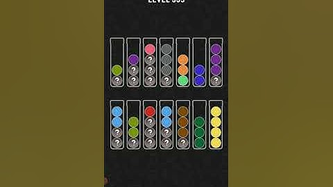 Ball sort puzzle level 335 #hidden #level