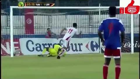 اهداف مباراة تونس و ليبيريا 4-1 كامله ( 4-9-2016 ) هدف وهبى الخرزى تصفيات كاس امم افريقيا 2017