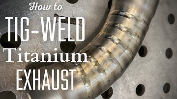 Learn how to TIG weld titanium exhaust.