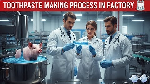 How Toothpaste is Made|| Full Factory Process from Start to Finish 📠🦷