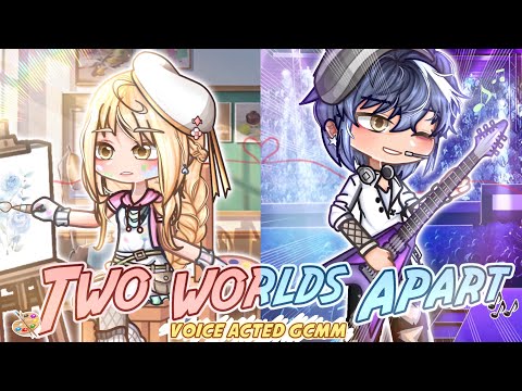 TWO WORLDS APART🎸🎨 [GCMM] | Rockstar x Artist | Gacha Club Mini Movie (Voice Acted)