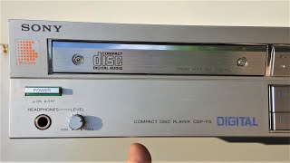 ＊現状品 CDの歴史がここから始まった。ソニーが作った普及の名機 CDP-11S 現状品 CDの歴史がここから始まった。ソニーが作った普及の